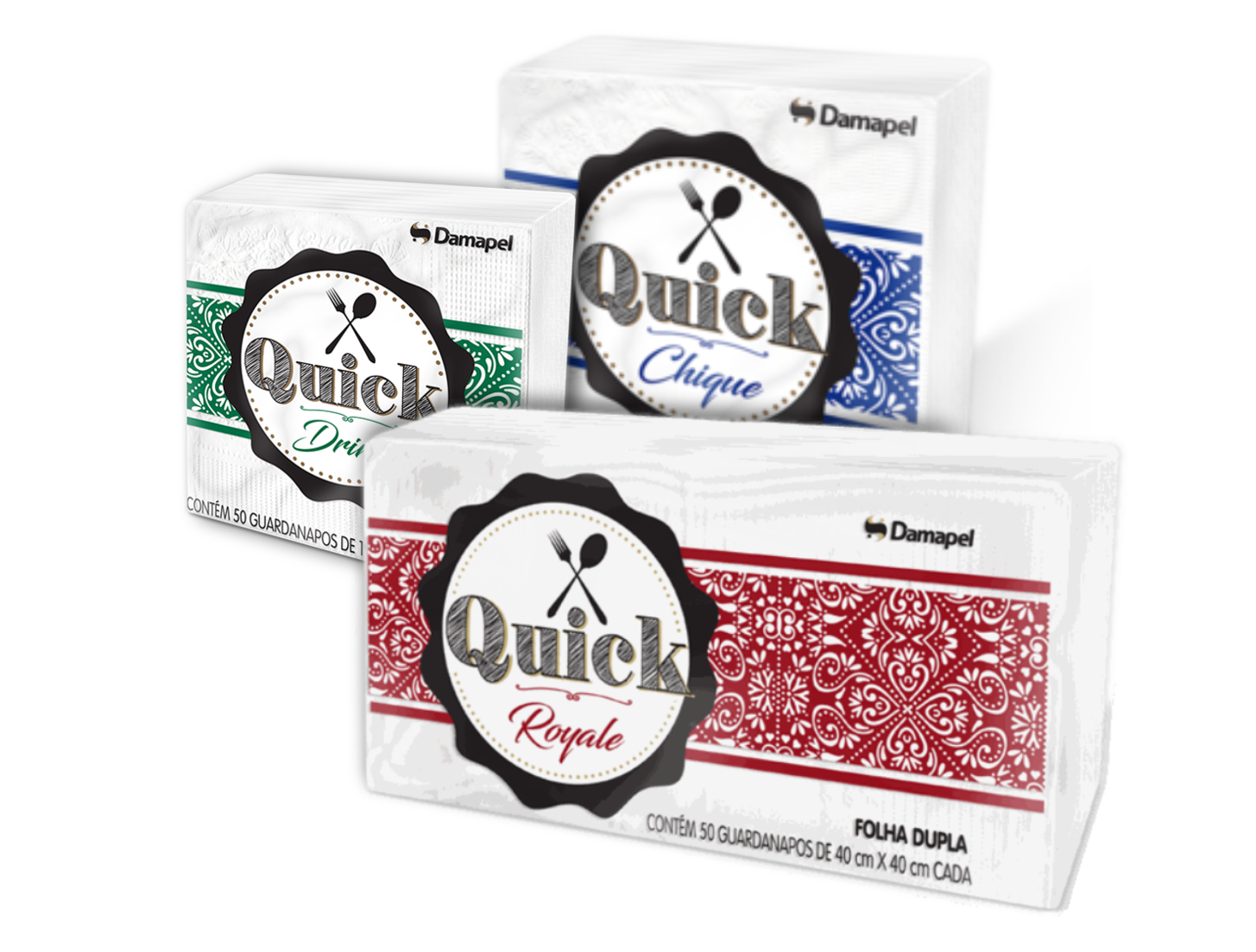 Guardanapos Quick Royale